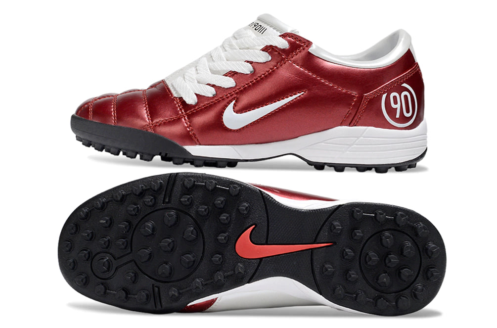 Chuteira Nike Total 90 Society - Vermelho/Branco