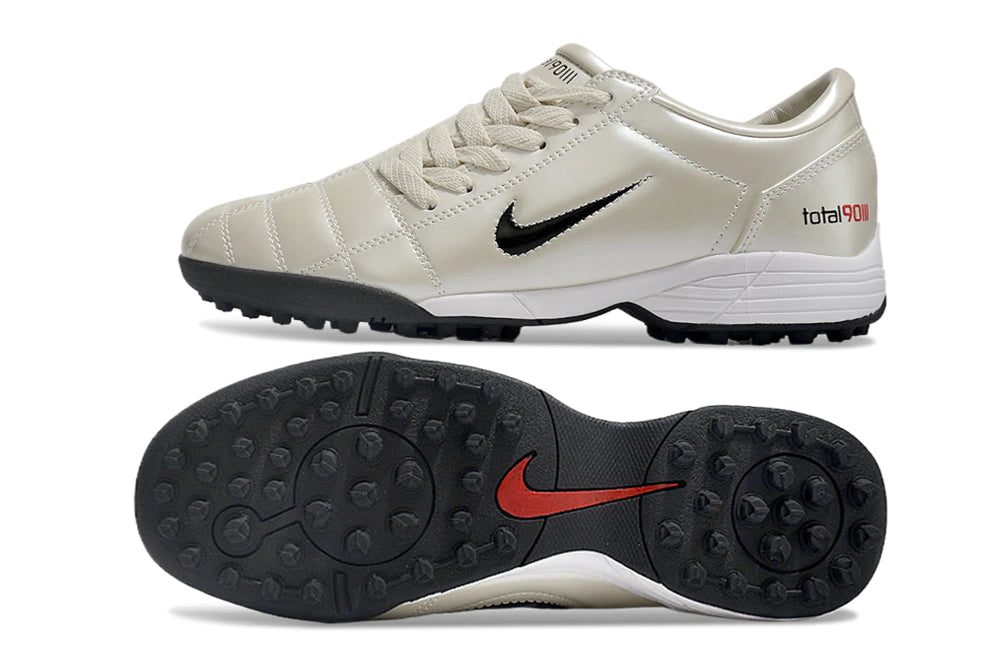 Chuteira Nike Total 90 Society - Creme/Preto