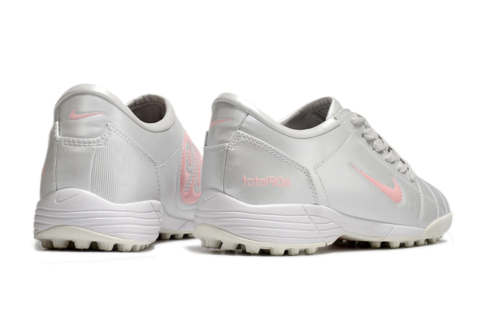 Chuteira Nike Total 90 Society - Creme/Rosa
