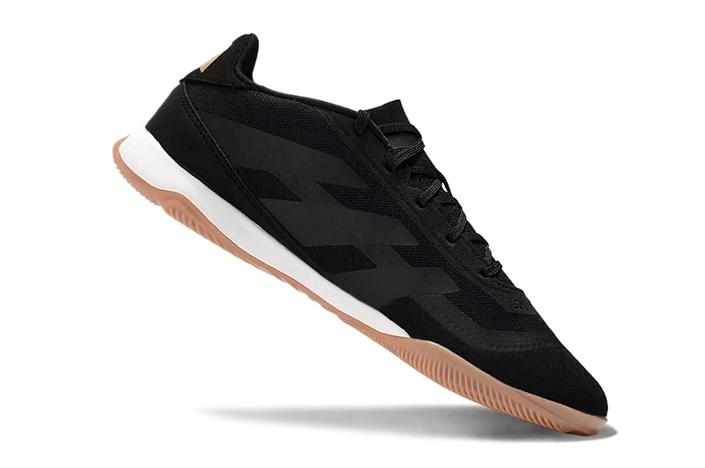 Chuteira Adidas Predator Elite Futsal - Preto/Marrom/Branco