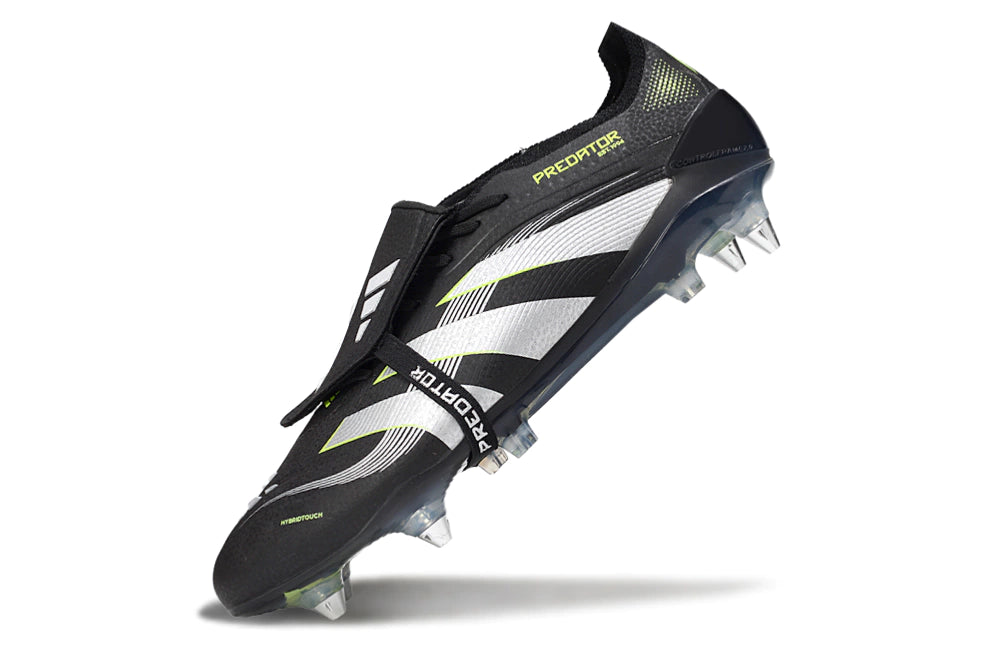 Chuteira Adidas Predator 25 Elite Tongue SG - Preto