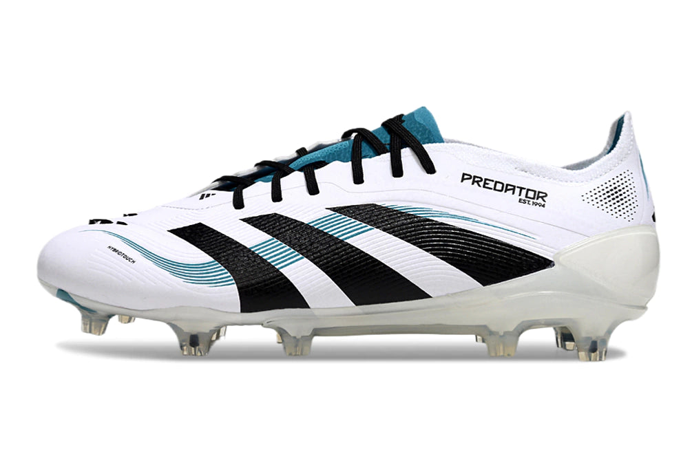 Chuteira Adidas Predator Elite 25 Campo - Branco/Azul
