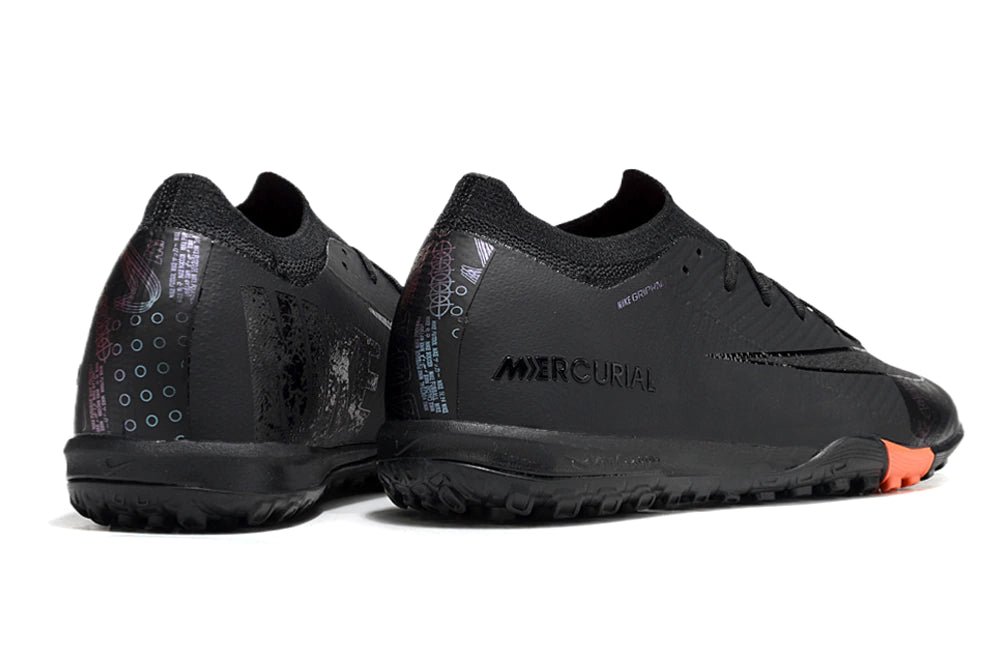 Chuteira Nike Mercurial Vapor 16 Elite Society - Preto/Laranja