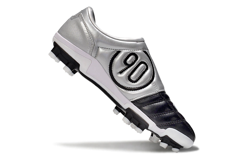 Chuteira Nike Total 90 Campo - Preto/Prata