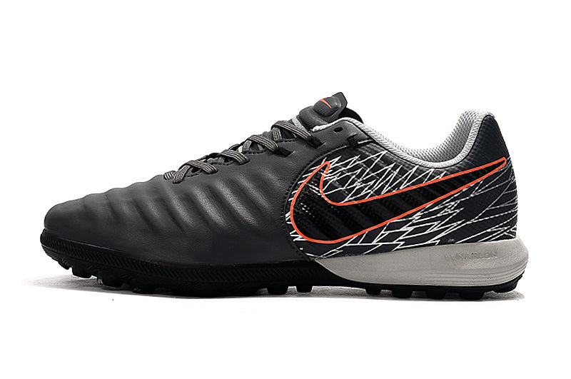 Chuteira Nike Tiempo 7 Finale Society TF - Cinza
