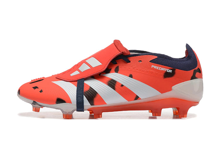 Chuteira Adidas Predstrike Elite Campo - Vermelho/Preto/Branco