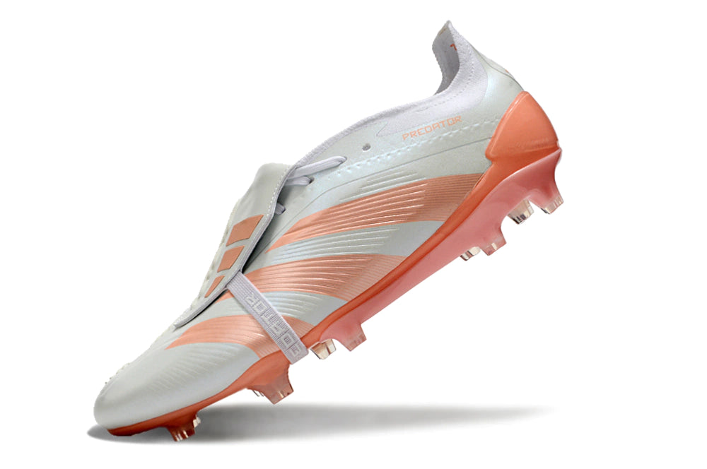 Chuteira Adidas Predstrike Elite Campo - Branco/Rose