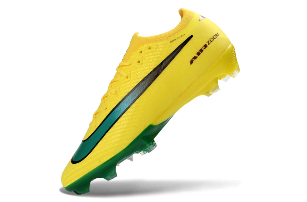 Chuteira Nike Air Zoom Mercurial Vapor 16 Elite FG - Amarelo/Verde