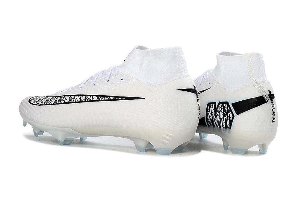 Chuteira Nike Air Zoom Mercurial Superfly 10 Elite Campo - Branco