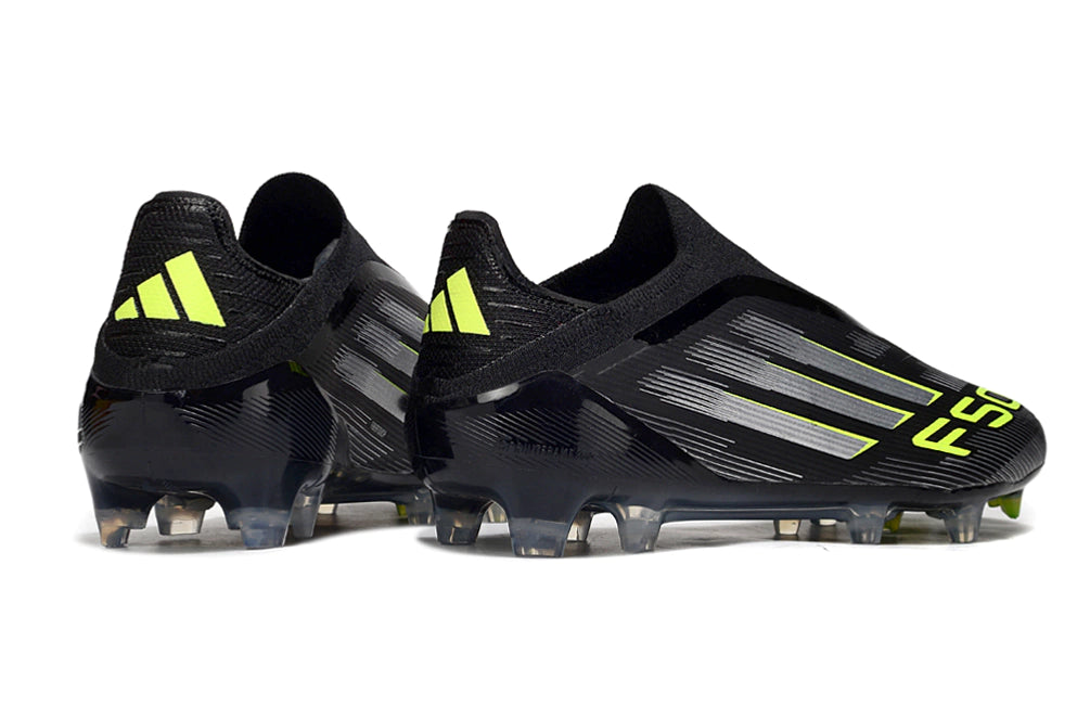 Chuteira Adidas F50 X Laceless Campo - Verde/Preto