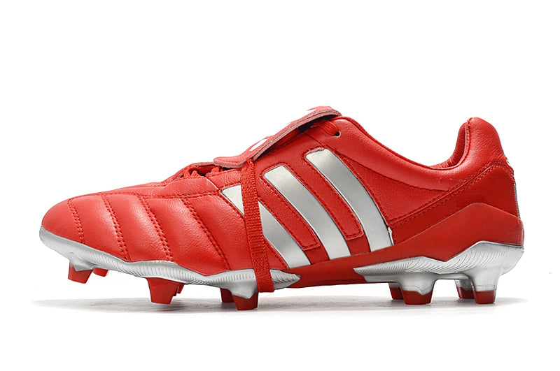 Chuteira Adidas Predator Mania FG - Vermelho/Branco
