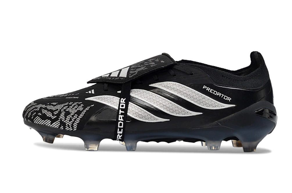 Chuteira Adidas Predator Tongue 26 Elite FG - Preto