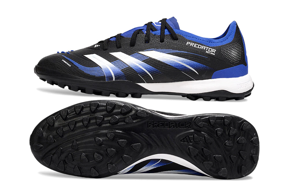 Chuteira Adidas Predator 25 Elite Society - Preto/Azul