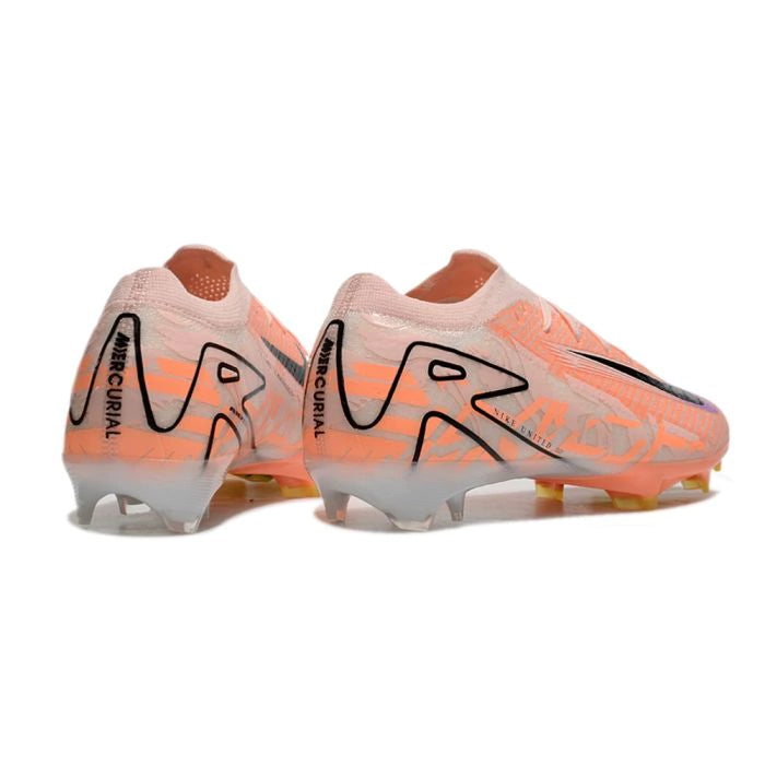 Chuteira Nike Air Zoom Mercurial Vapor 16 Elite FG - Branco/Rosa