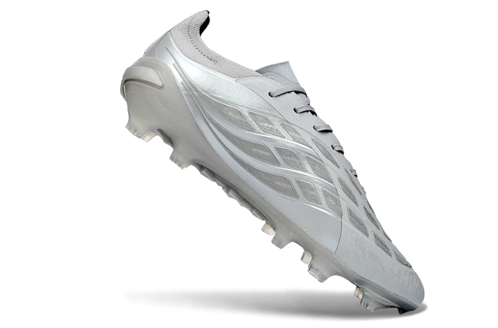 Chuteira Adidas Predator Elite 26 Campo FG - Prata