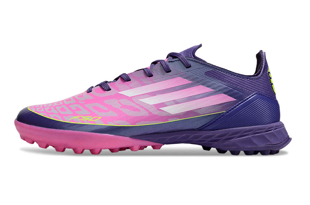 Chuteira Adidas X F50 Pro Society - Rosa/Roxo