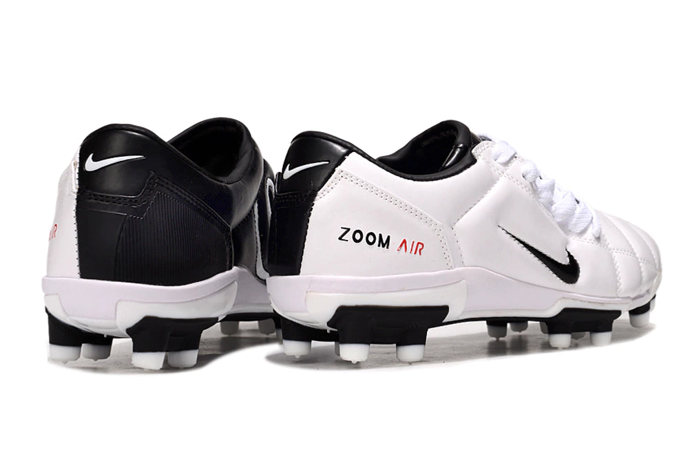 Chuteira Nike Total 90 Campo - Branco/Preto