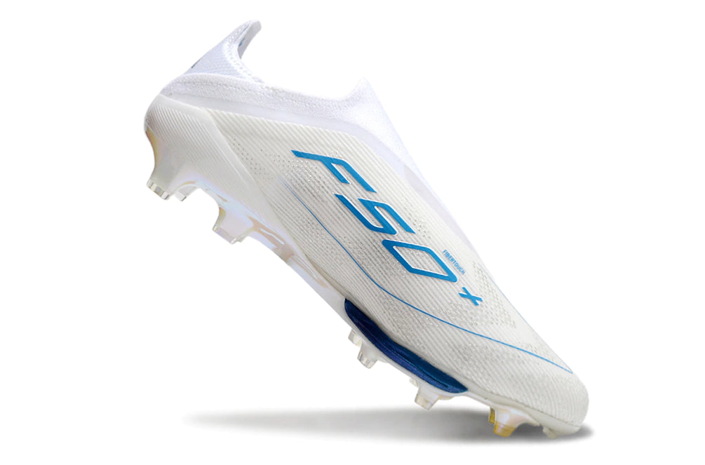 Chuteira Adidas F50+ Elite Campo "Polar Victory"