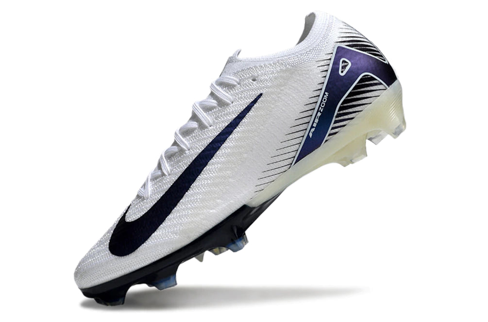 Chuteira Nike Air Zoom Mercurial Vapor 16 Elite FG - Branco/Azul