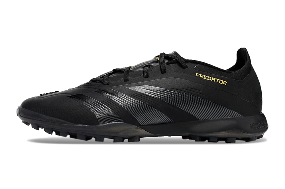 Chuteira Adidas Predator PredStrike Elite Society - Preto/Dourado