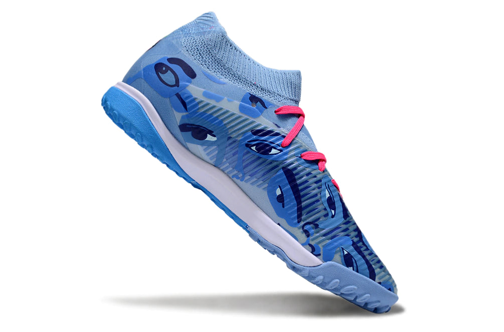 Chuteira Puma Future 8 Match Society - Azul