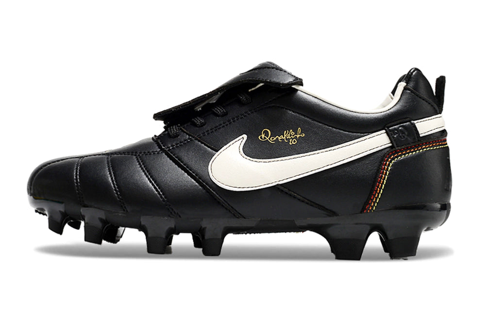Chuteira Nike Tiempo Legend 10R Elite Campo - Preto/Branco
