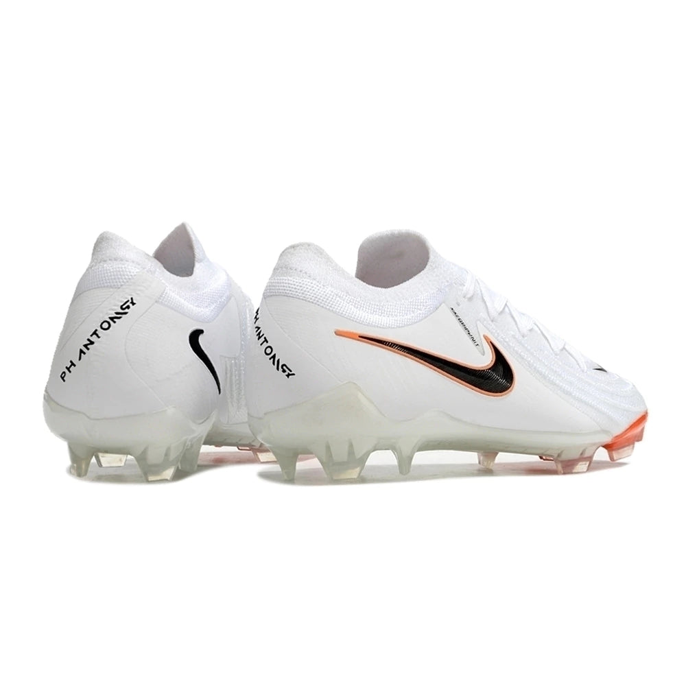 Chuteira Nike Phantom GX2 Elite Campo FG - Branco/Laranja