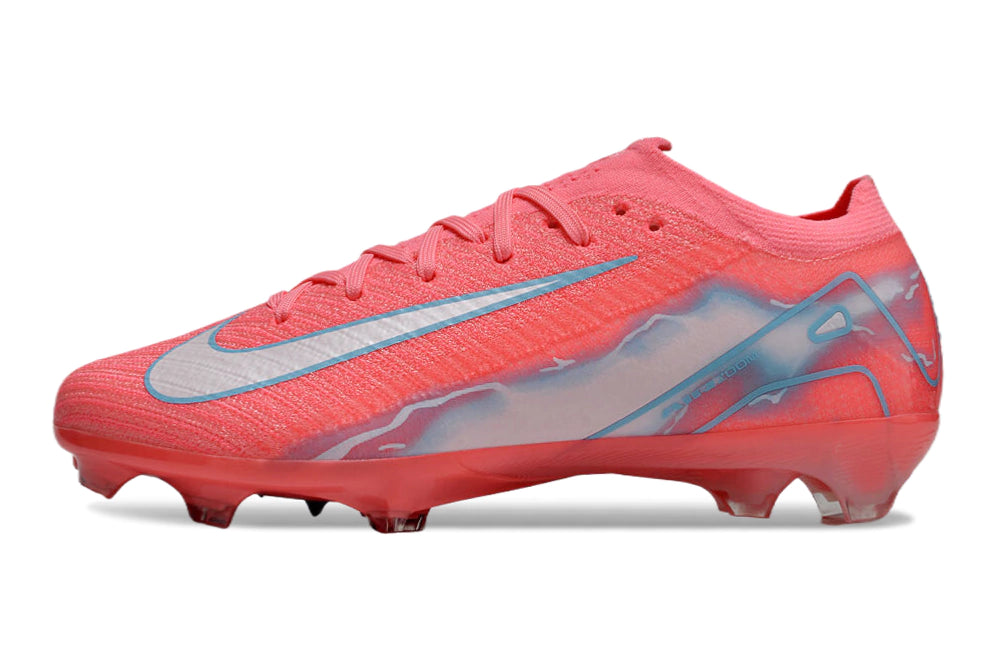 Chuteira Nike Air Zoom Mercurial Vapor 16 Elite FG - Rosa/Branco/Azul