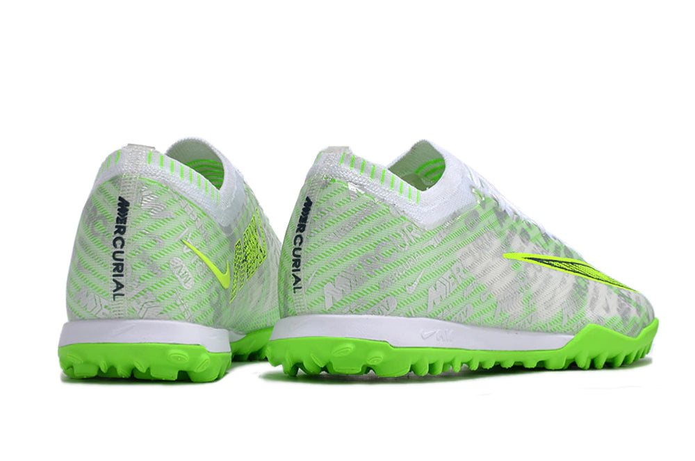 Chuteira Nike Mercurial Vapor 15 Elite Society - Branco/Verde