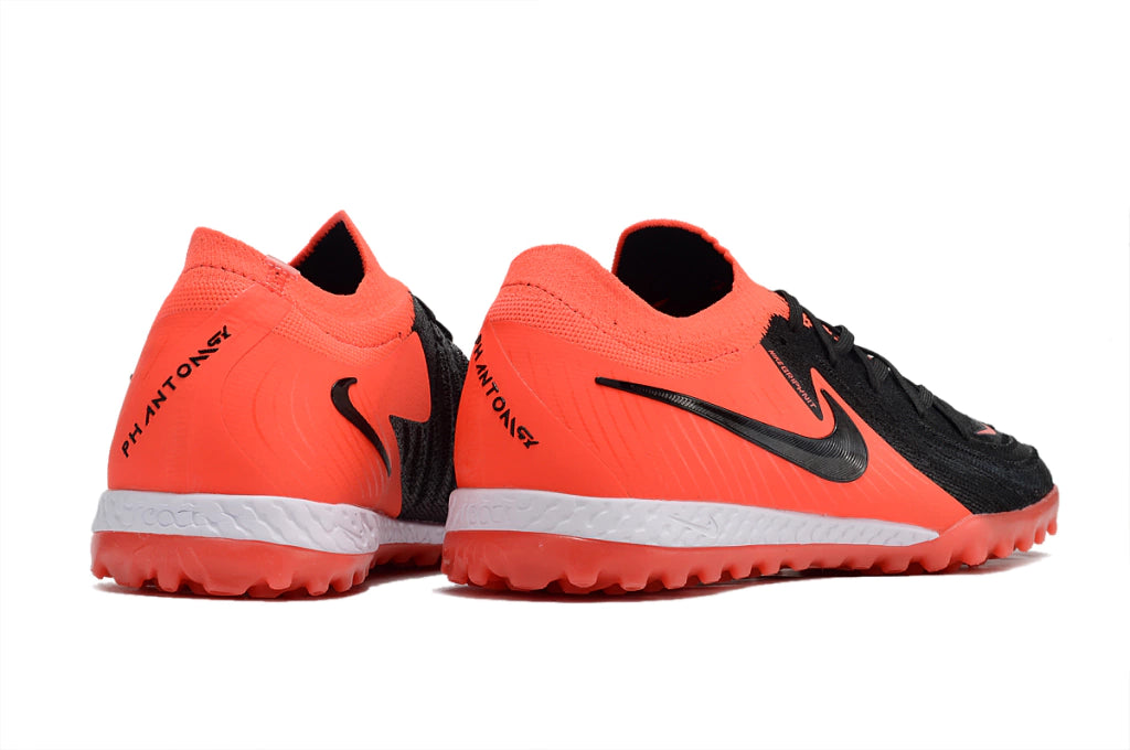 Chuteira Nike Phantom GX 2 Elite Society TF - Preto/Vermelho