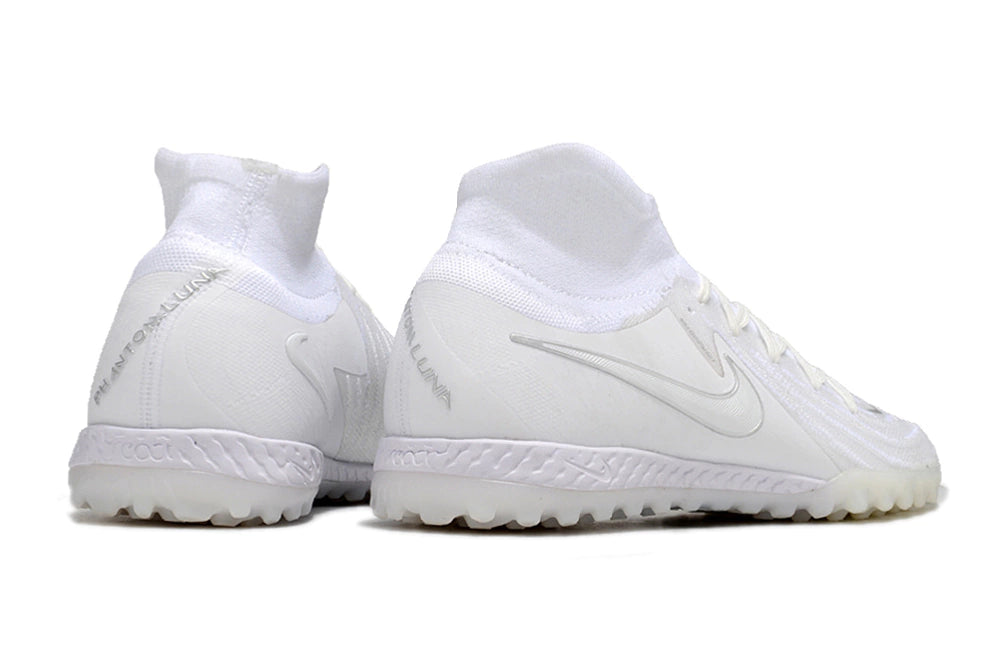 Chuteira Nike React Phantom Luna 2 Elite Society - All White