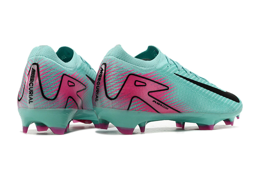 Chuteira Nike Air Zoom Mercurial Vapor 16 Elite FG - Azul/Rosa