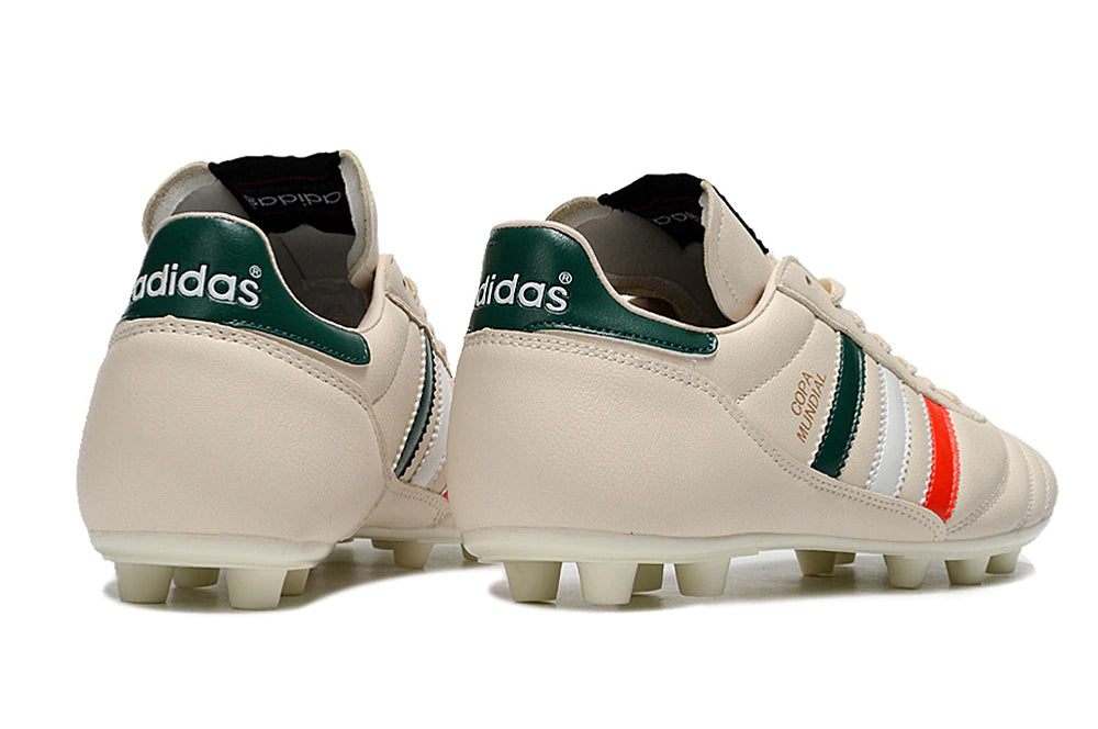 Chuteira Adidas Mundial Campo FG - Creme