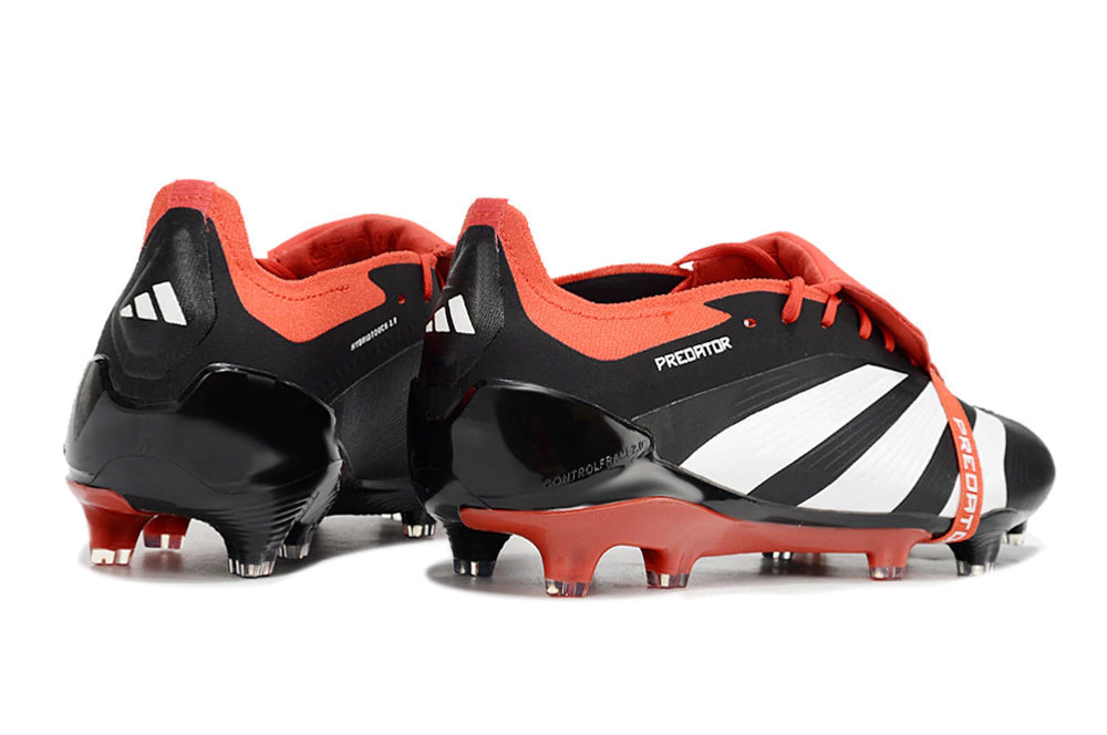 Chuteira Adidas Predstrike Elite Campo - Preto/Vermelho