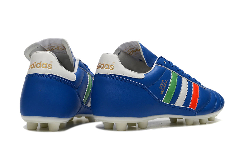 Chuteira Adidas Mundial Campo FG - Azul