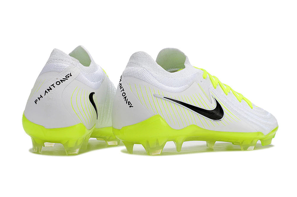 Chuteira Nike Campo Phantom GX2 Elite Campo FG - Branco/Verde