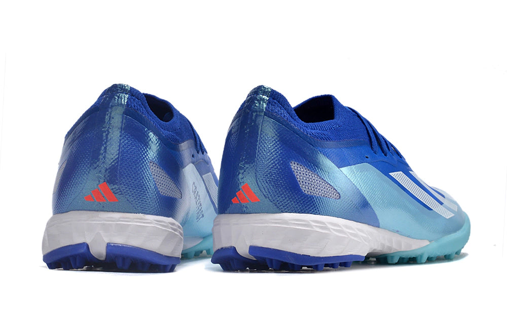 Chuteira Adidas X CrazyFast.1 Society TF "Marine Rush"