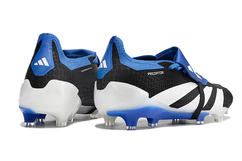 Chuteira Adidas Predstrike Elite Campo - Preto/Azul