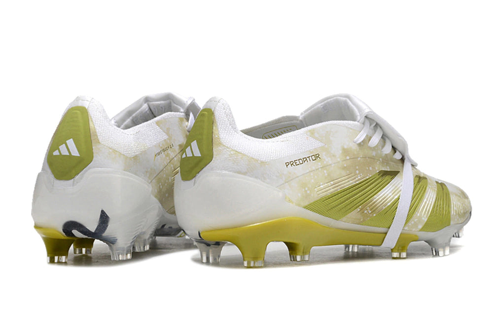 Chuteira Adidas Predstrike Elite Campo - Branco/Verde
