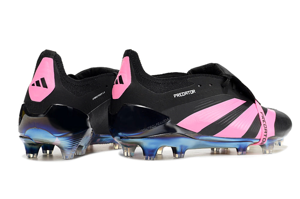 Chuteira Adidas Predstrike Elite Campo - Preto/Rosa
