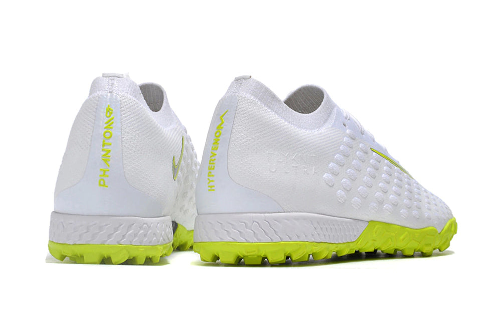 Chuteira Nike Phantom Ultra Venom Society TF - Branco/Verde