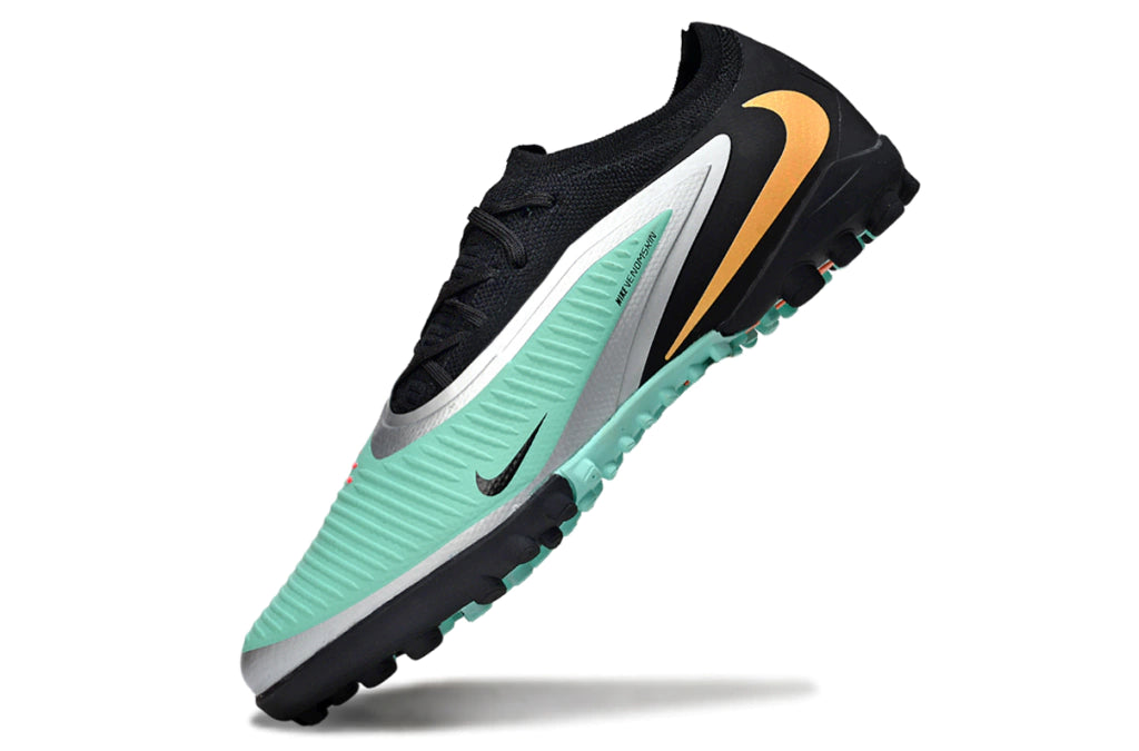 Chuteira Nike Phantom ReactX 6 Pro Society TF - Preto/Verde