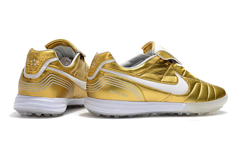 CChuteira Nike Tiempo R10 Society - Dourado