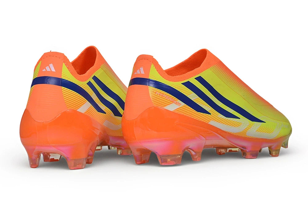 Chuteira Adidas F50 Hyperfast Laceless FG - Amarelo
