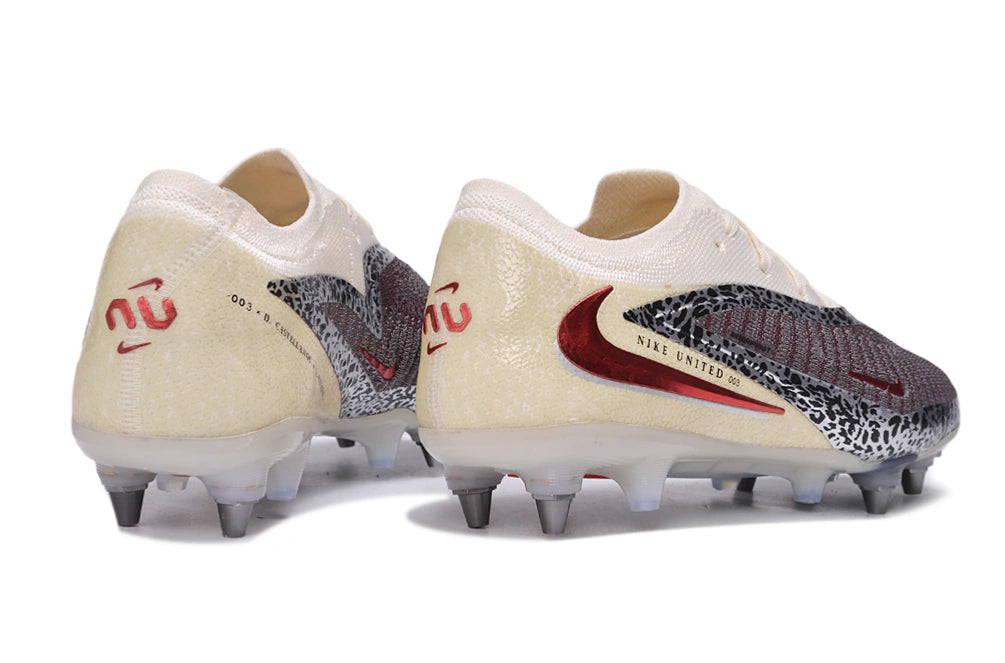 Chuteira Nike Phantom 6 Elite SG - Vermelho/Branco
