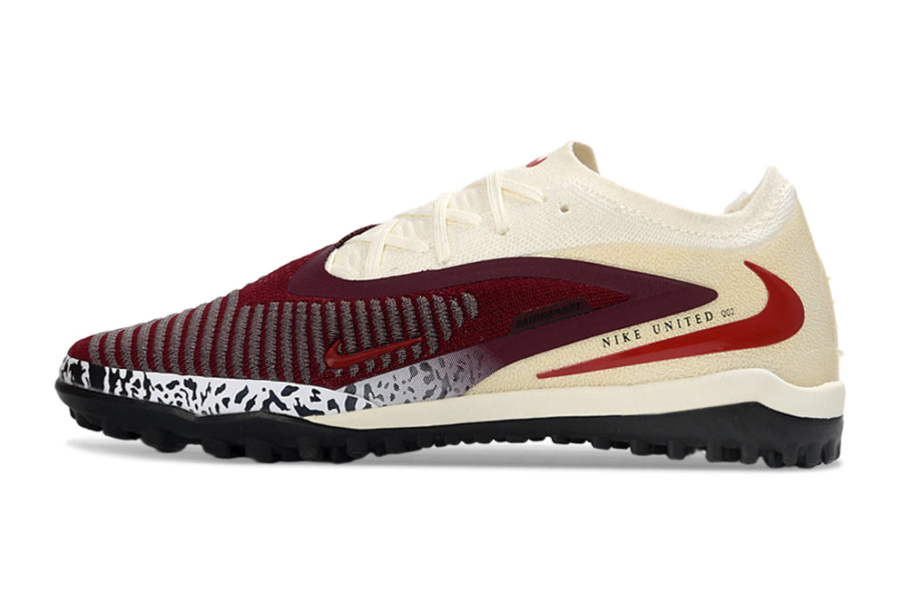 Chuteira Nike Phantom 6 Elite Society TF - Vermelho/Branco