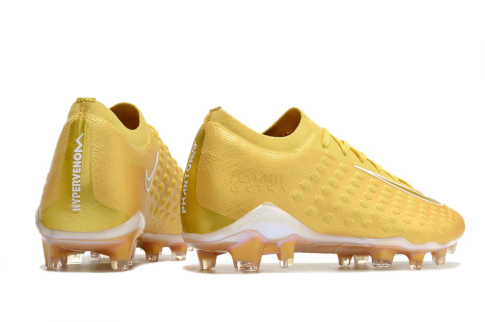 Chuteira Nike Phantom Ultra Venom FG - Dourado