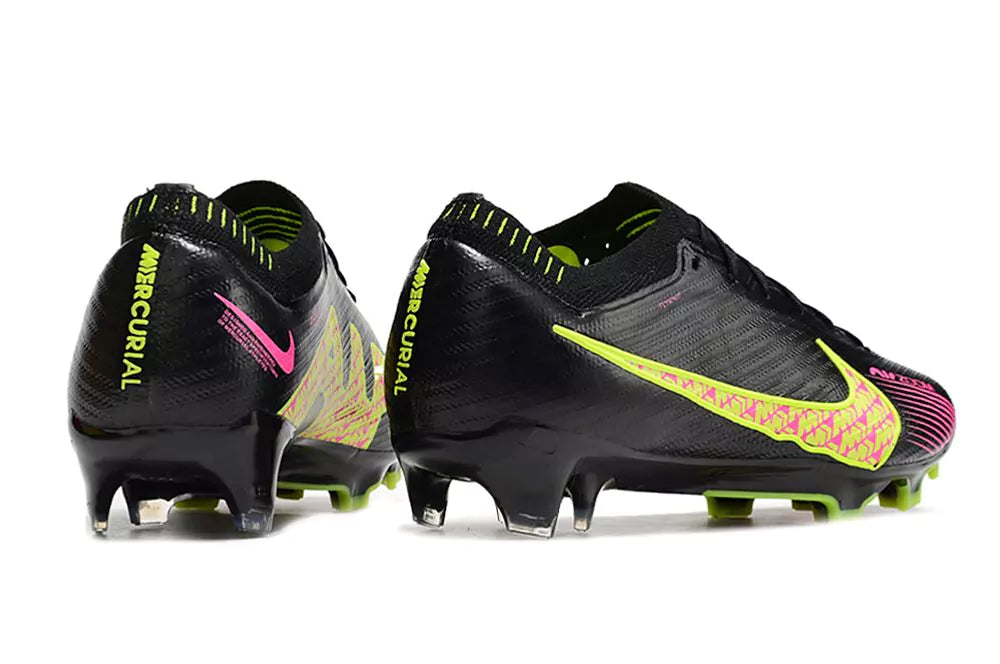 Chuteira Nike Air Zoom Mercurial Vapor 15 Elite FG - Preto/Amarelo