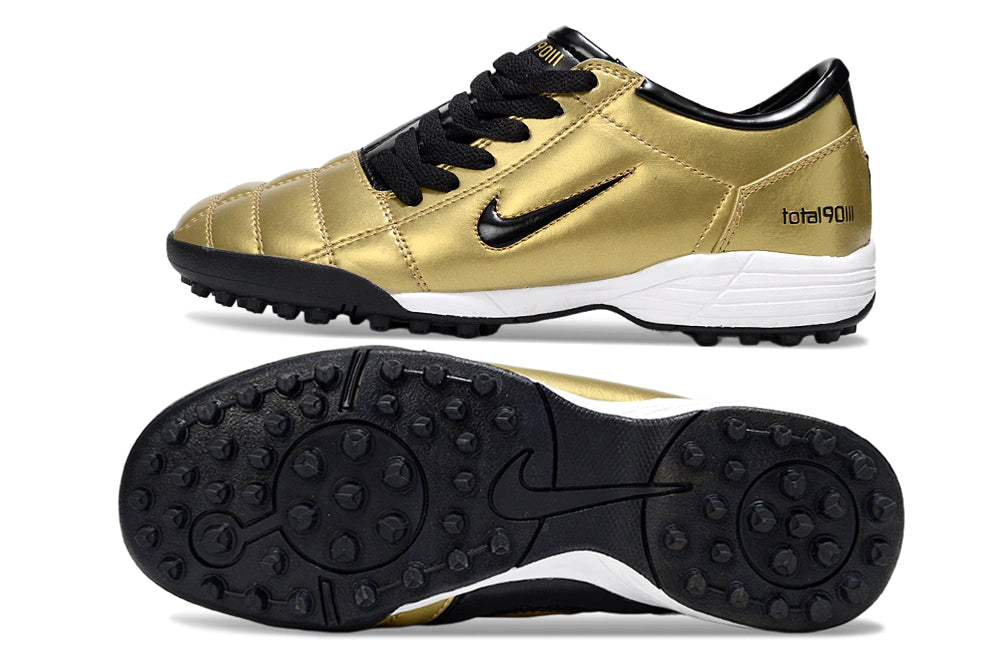 Chuteira Nike Total 90 Society - Dourado/Preto