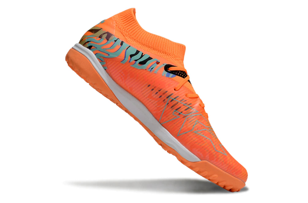 Chuteira Puma Future 8 Match Society - Laranja